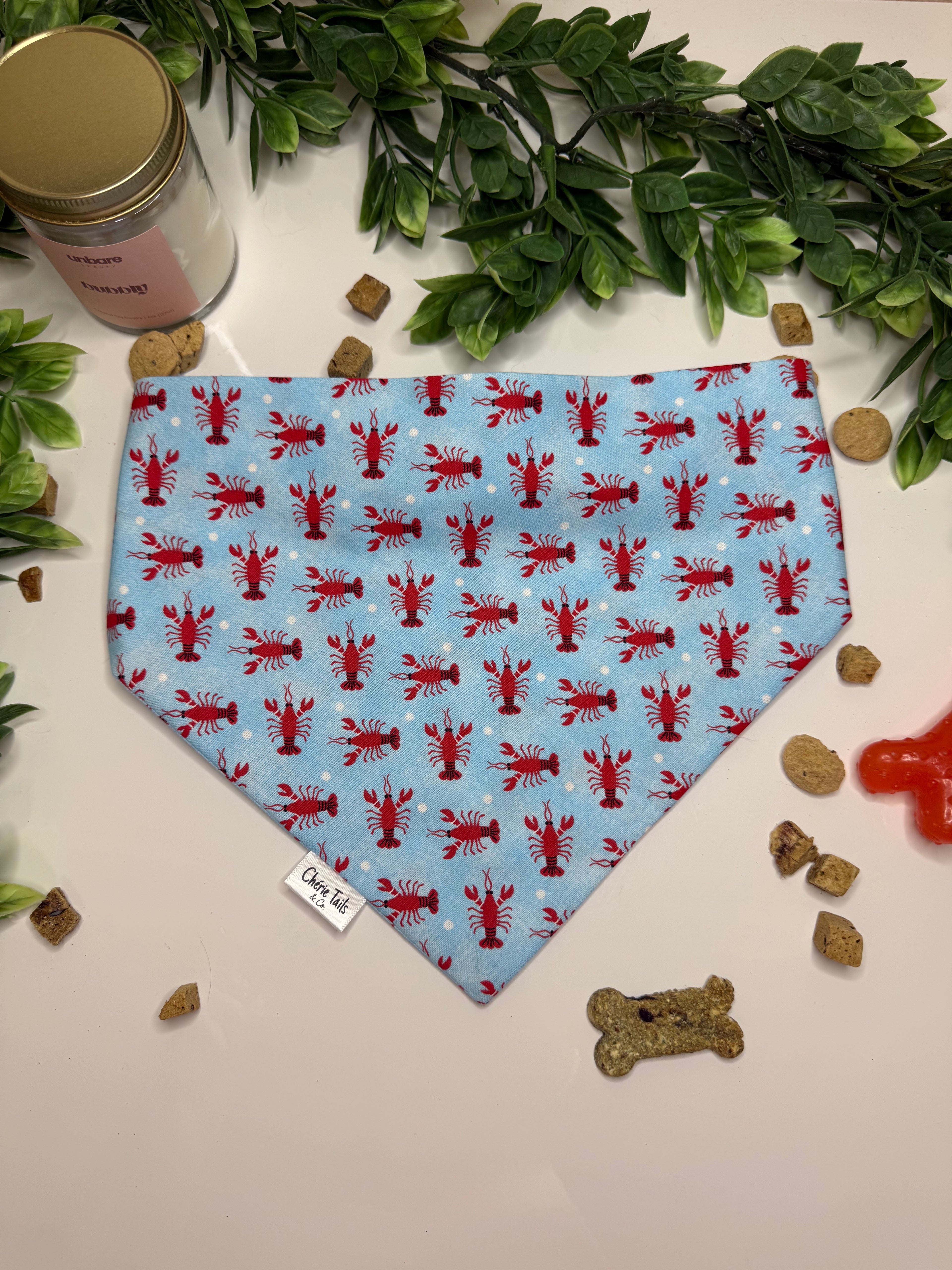 Coastal Lobster Dog Bandana
