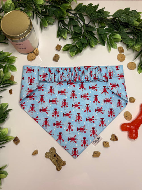 Coastal Lobster Dog Bandana
