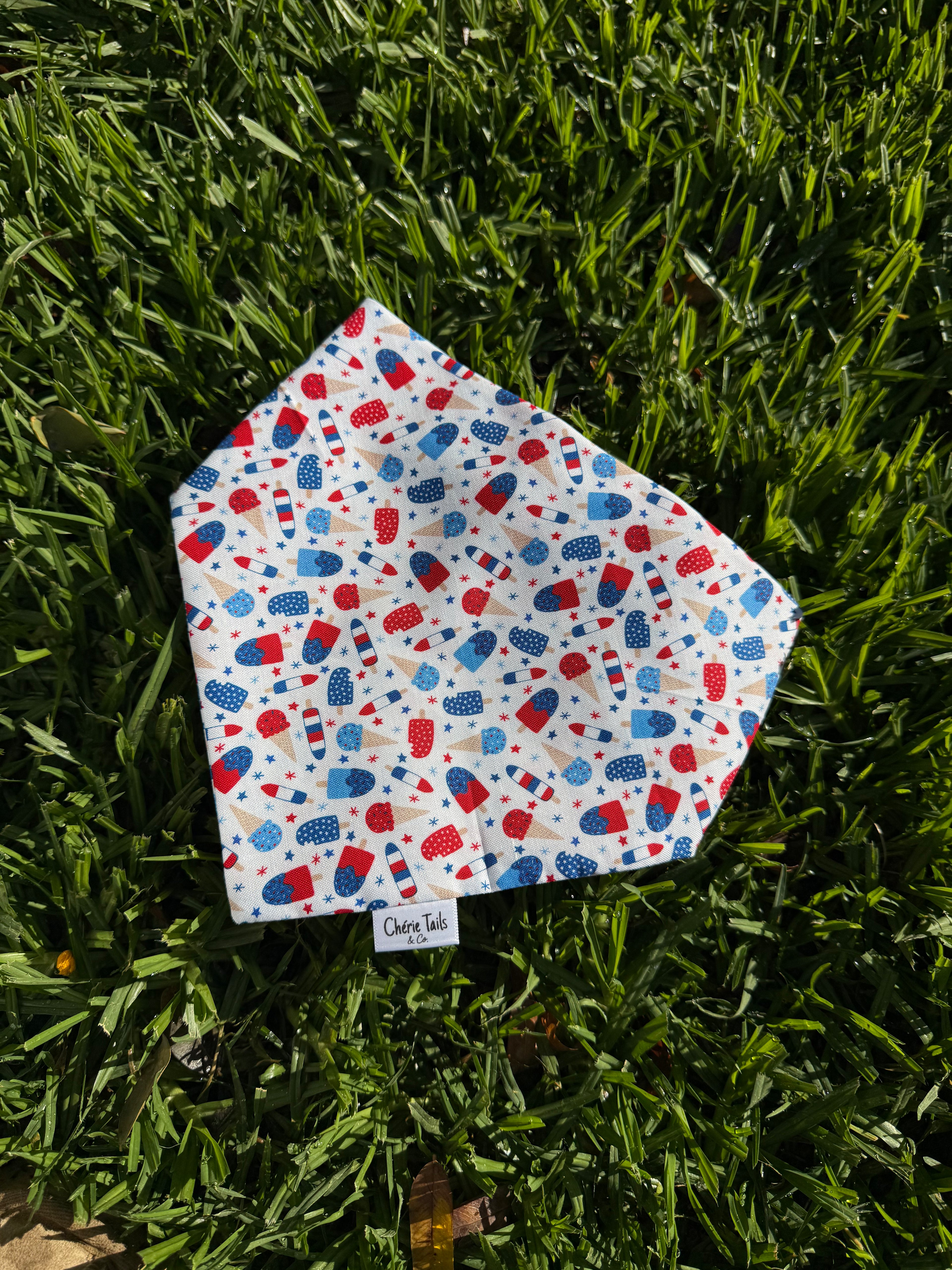 Patriotic Ice Cream Bandana