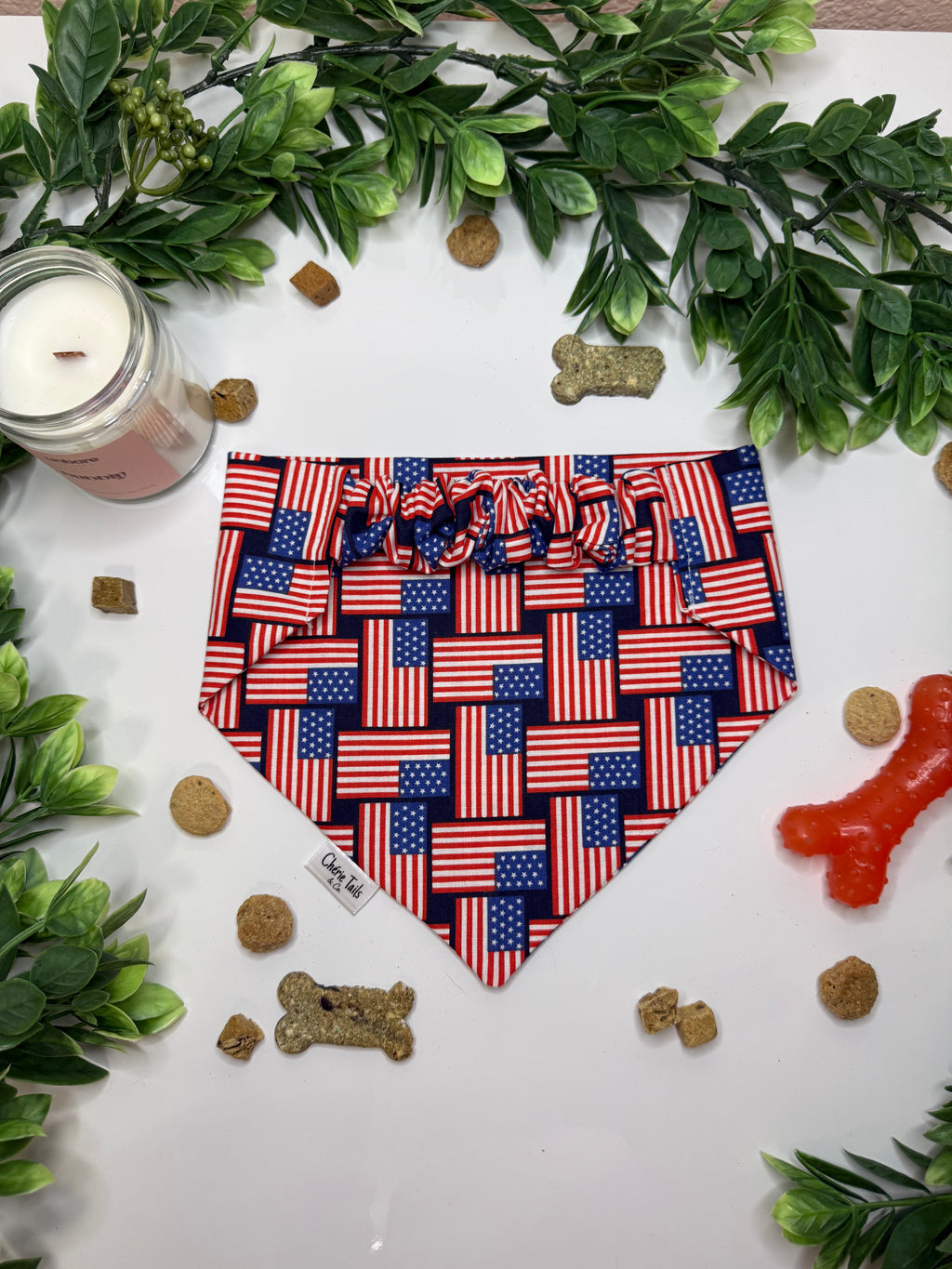 American Flag Bandana